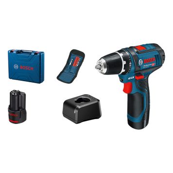 SKRUVDRAGARE BOSCH PROFESSIONAL GSR 10XAC 12V-15 2X2,0AH