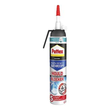 SILIKON PATTEX EASY SILICON ANTIMÖGEL VIT 200ML