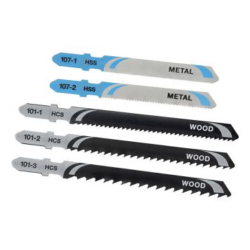 STICKSÅGSBLAD STANLEY HCS/HSS T-FÄSTE 5-PACK 