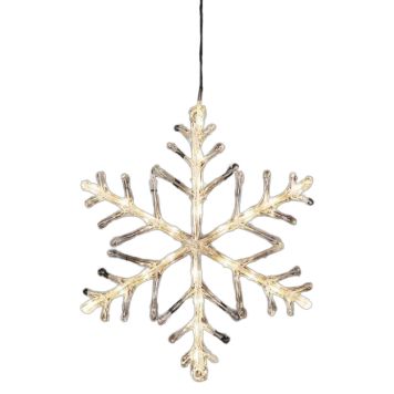 SNÖFLINGA KONSTSMIDE VARMVIT LED 40CM