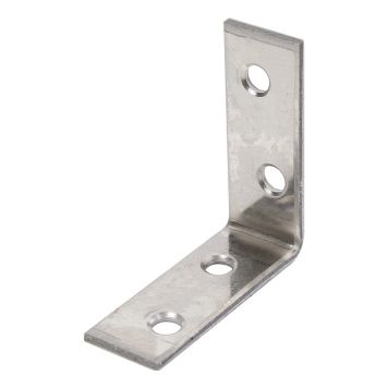 VINKELJÄRN GAH ALBERTS ROSTFRITT STÅL 16X75X75MM