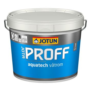 VÅTRUMSFÄRG JOTUN JOTAPROFF AQUATECH VIT 3L