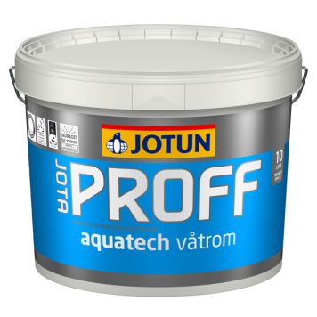 VÅTRUMSFÄRG JOTUN JOTAPROFF AQUATECH VIT BAS 9 L