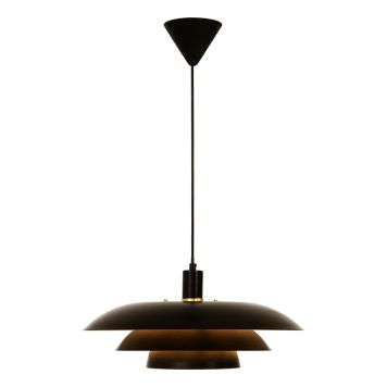 TAKLAMPA ANETA LIGHTING EPSILON 45CM SVART