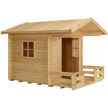 LEKSTUGA PLUS MED TERRASS 4,24M² OBEHANDLAD