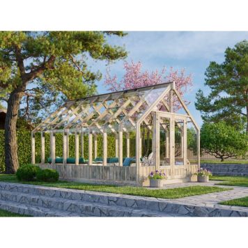 VÄXTHUS PALMAKO EMILIA GRÅ 14,5M²