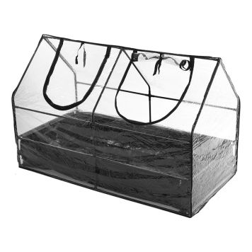 DRIVHUS HORTUS MED BOTTEN 130X65X85 CM