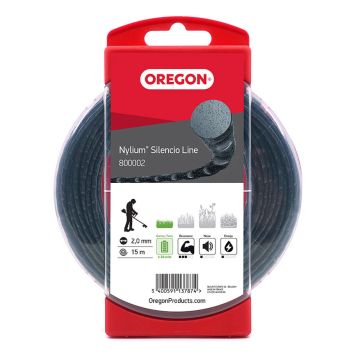 TRIMMERTRÅD OREGON NYLIUM SILENCIO 2MM 15M