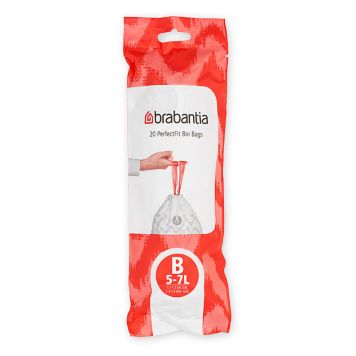 AVFALLSPÅSE BRABANTIA B 5 LITER 20ST/FRP