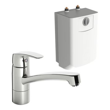 KÖKSBLANDARE ORAS SAFIRA MED VARMVATTENBEREDARE UTAN DISKMASKINSAVSTÄNGNING