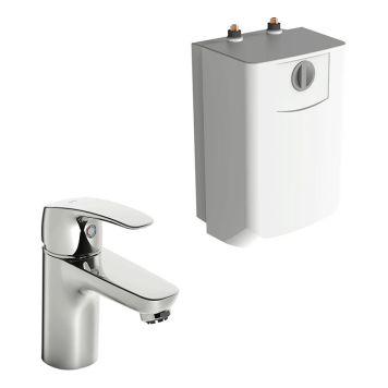 TVÄTTSTÄLLSBLANDARE ORAS SAFIRA MED VARMVATTENBEREDARE