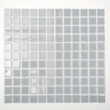 MOSAIK KRISTALL LJUSGRÅ 30X32,7CM PRIS PER ARK