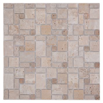 MOSAIK WELSCHEIT HAINAN MIX BEIGE COMBINATION 30,5X30,5CM PRIS PER ARK