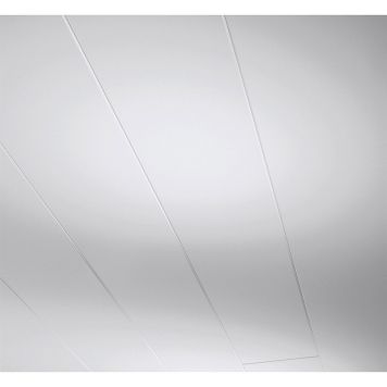 TAK- OCH VÄGGPANEL PARADOR NOVARA SIDENMATT VIT 1250X200X10MM                               