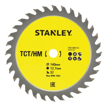 CIRKELSÅGSKLINGA STANLEY STA13005-XJ TCT 140X12.7X32T