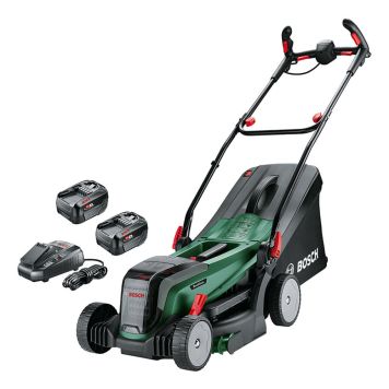 GRÄSKLIPPARE BOSCH UNIVERSAL ROTAK 37-550 36V 2X4,0AH
