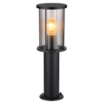 POLLARE GLOBO GRACEY IP54 E27 45CM SVART