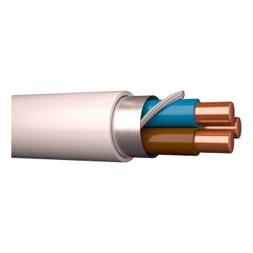 KABEL DRAKA EXLQ PLUS 3G1.5 250M VIT METERVARA