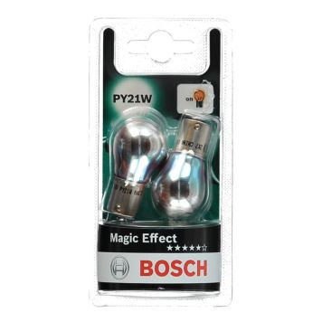 BILLAMPA BOSCH MAGIC EFFECT PY 21W 2-PACK