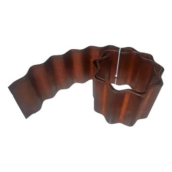 RABATTKANT 500X16CM ROSTIG