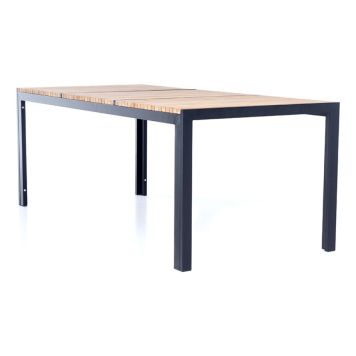 MATBORD SENSUM EKEBY TEAK 200X90CM SVART