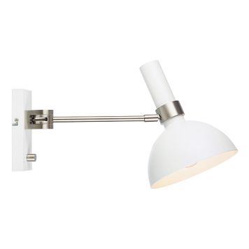 VÄGGLAMPA MARKSLÖJD LARRY VIT