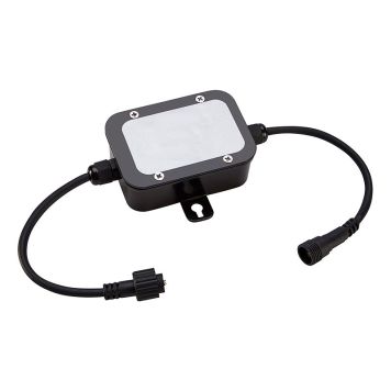 SÄKRINGSBOX MARKSLÖJD GARDEN 24 FUSE SVART   