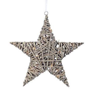 JULDEKORATION MARKSLÖJD BODANE HÄNGANDE Ø40CM NATUR