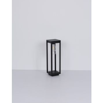 POLLARE GLOBO CANDELA IP44 E27 SVART 