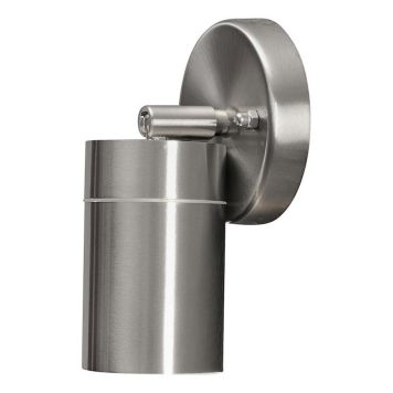 VÄGGLAMPA KONSTSMIDE MODENA ROSTFRITT STÅL