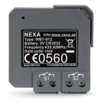 TRÅDLÖS INBYGGNADS SÄNDARE WBT-912 