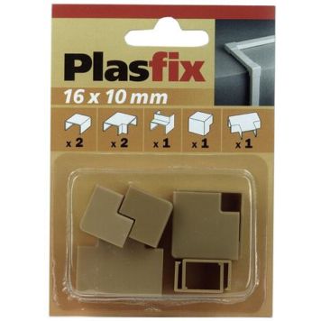 SKARV & HÖRN PLASFIX 16X10MM EKFÄRGAD