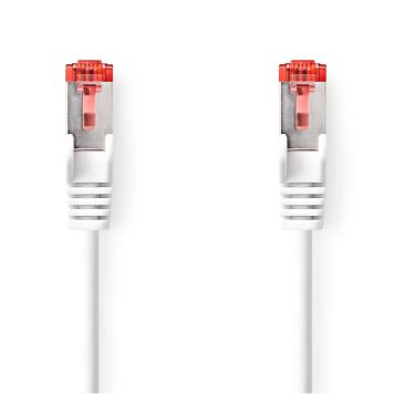 NÄTVERKSKABEL NEDIS CAT6 RJ45 HANE/HANE 20M