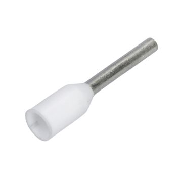 ISOLERAD ÄNDHYLSA NEMIQ 0.5MM2X8MM VIT