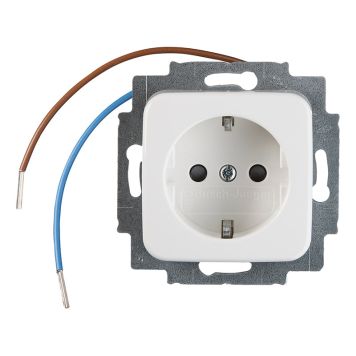 VÄGGUTTAG 1-VÄGS JORDAT LED 2143038A