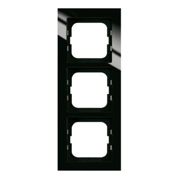 TÄCKRAM, 3-FACK, SVART AXCENT, 1723-281