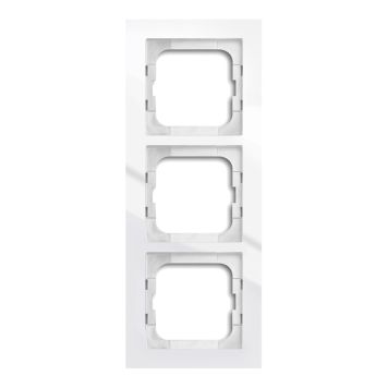 TÄCKRAM, 3-FACK, VIT AXCENT, 1723-284