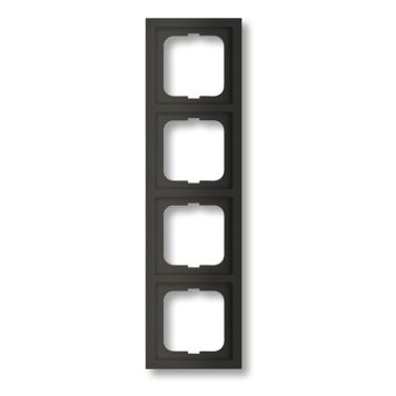 TÄCKRAM, 4-FACK, SVART-MATT FUTURE LINE