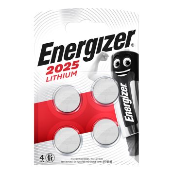 KNAPPCELLSBATTERI ENERGIZER LITHIUM CR2025