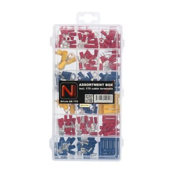 KABELSKOSORTIMENTLÅDA NECORE 175-PACK