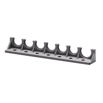 SLANGHÅLLARE ELEKTROSKUTT KLICKS 6X16MM 1X20MM GRÅ 20-PACK 
