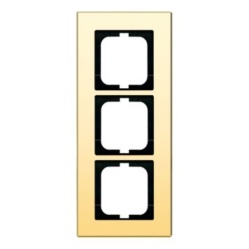 TÄCKRAM, 3-FACK, GULD CARAT, 1723-823-10