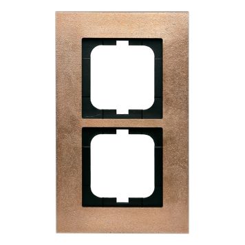 TÄCKRAM, 2-FACK, BRONS CARAT, 1722-821