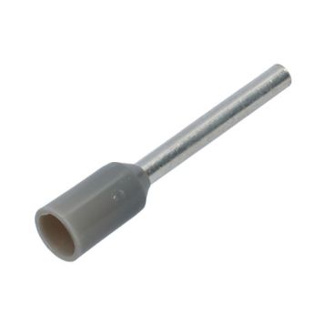 ISOLERAD ÄNDHYLSA NEMIQ 0.75MM2X8MM GRÅ