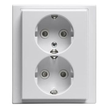 VÄGGUTTAG ABB 2-VÄGS IMPRESSIVO JORDAT INFÄLLD VIT