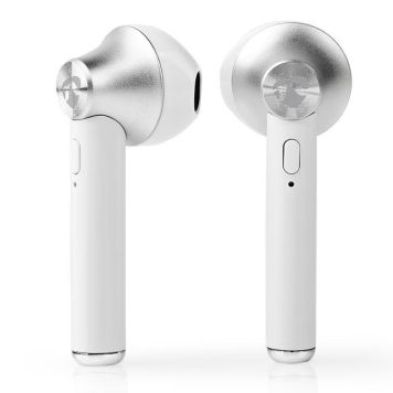 HÖRLURAR NEDIS BLUETOOTH TRÅDLÖS VIT