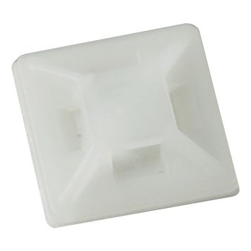 FÄSTPLATTA NEMIQ SJÄLVHÄFTANDE VIT