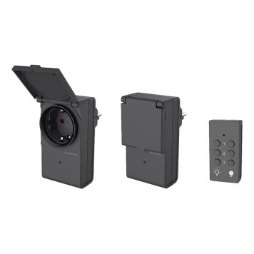 FJÄRRSTRÖMBRYTARE GELIA SET IP44 VIT