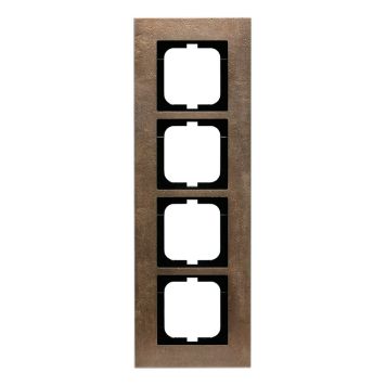 TÄCKRAM, 4-FACK, BRONS CARAT, 1724-821