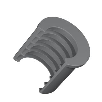 DUTTS ELEKTROSKUTT SLANGAVSLUT/STOPP 16MM GRÅ 50-PACK